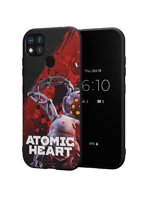 Силиконовый чехол для Xiaomi Redmi 9C "Atomic Heart: Беляш (МА-9)"