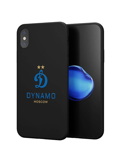 Силиконовый чехол для Apple iPhone X "Динамо: Dynamo Moscow"