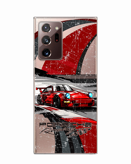 Силиконовый чехол для Samsung Galaxy Note 20 Ultra (5G) Porsche 911