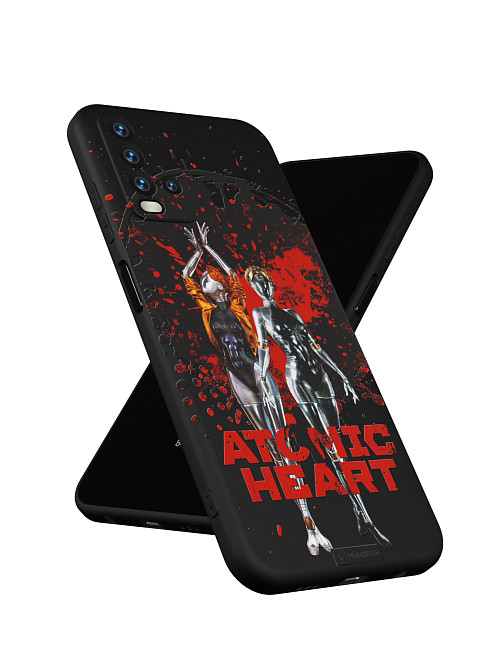 Силиконовый чехол для Xiaomi Redmi 9T "Atomic Heart: Близняшки"