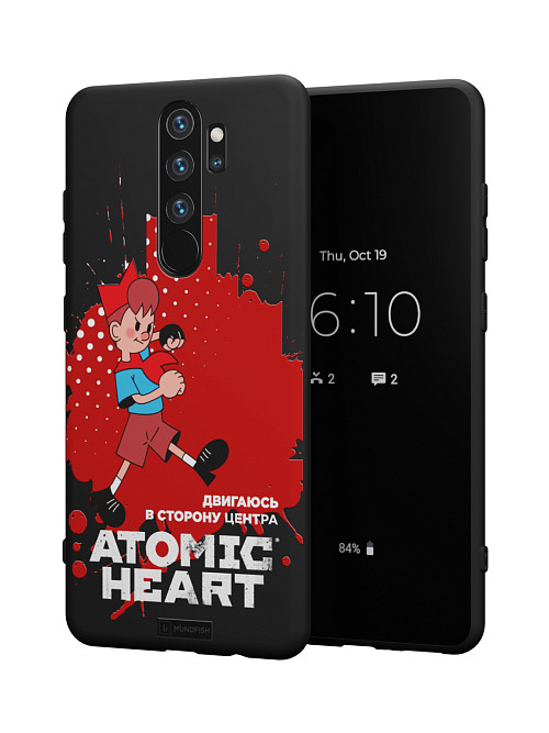 Силиконовый чехол для Xiaomi Redmi Note 8 Pro "Atomic Heart: В сторону центра"