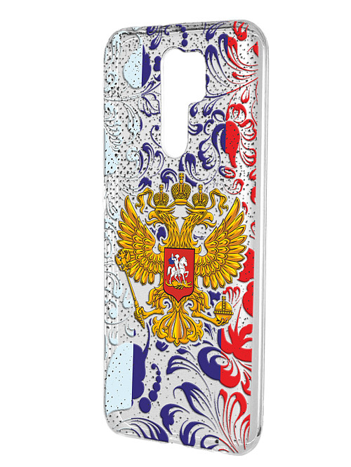 Силиконовый чехол для Xiaomi Redmi 9 "Герб Российской Федерации"