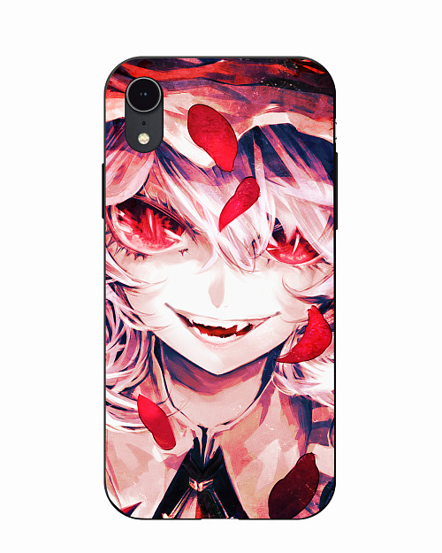 Силиконовый чехол для Apple iPhone Xr "Touhou Project - Remilia Scarlet"