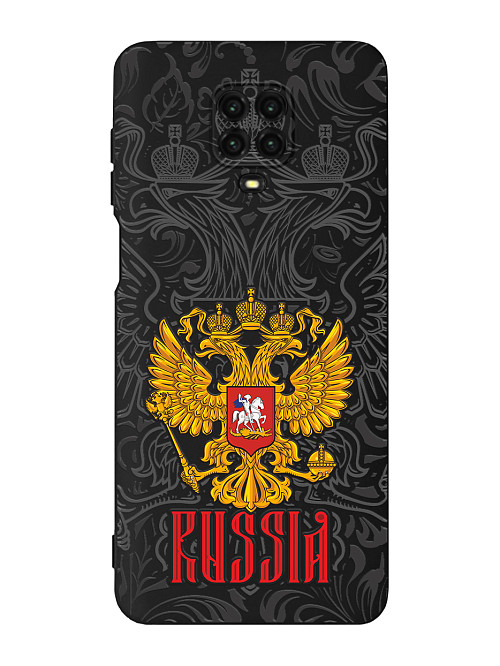 Силиконовый чехол для Xiaomi Redmi Note 9 Pro Россия