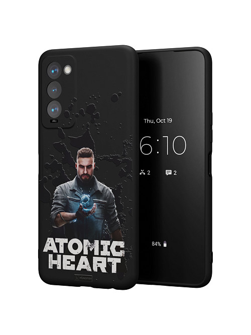 Силиконовый чехол для Tecno Camon 18/Camon 18T "Atomic Heart: Товарищ Нечаев"