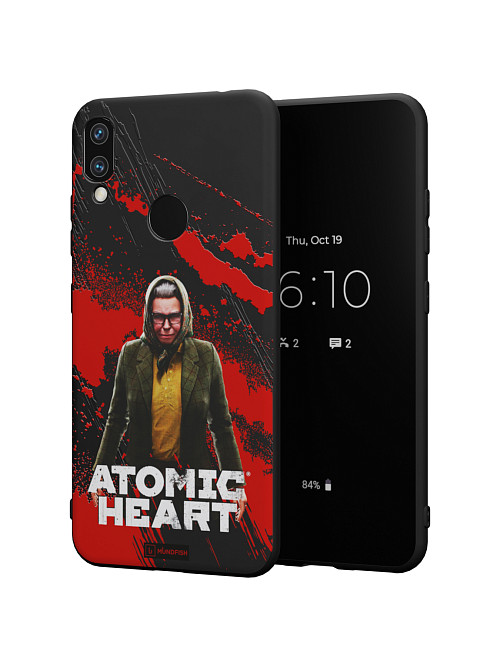 Силиконовый чехол для Xiaomi Redmi Note 7/Redmi Note 7 Pro "Atomic Heart: Баба Зина"