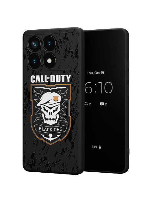 Силиконовый чехол для Poco X6 Pro (5G) "NOVEL: Call of Duty"