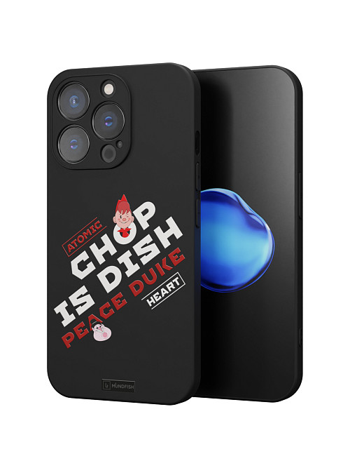 Силиконовый чехол для Apple iPhone 14 Pro "Atomic Heart: Peace Duke"