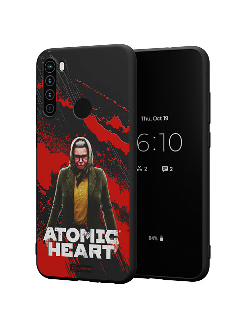 Силиконовый чехол для Xiaomi Redmi Note 8T "Atomic Heart: Баба Зина"