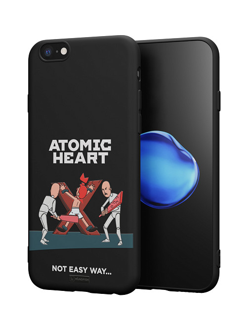 Силиконовый чехол для Apple iPhone 6S "Atomic Heart: Not Easy Way"