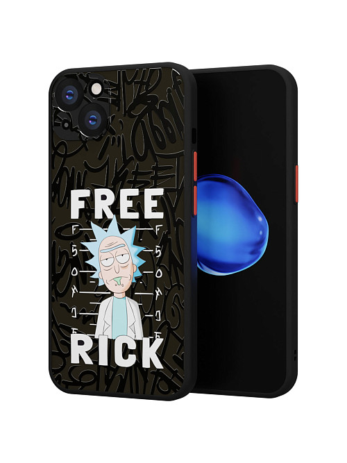 Противоударный чехол для Apple iPhone 13 "NOVEL: Free Rick"