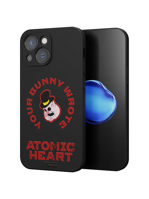 Силиконовый чехол для Apple iPhone 14 "Atomic Heart: Капиталист"