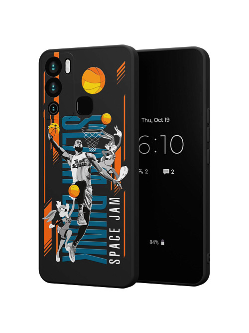 Силиконовый чехол для Infinix Hot 12i "NOVEL: Slam Dunk"