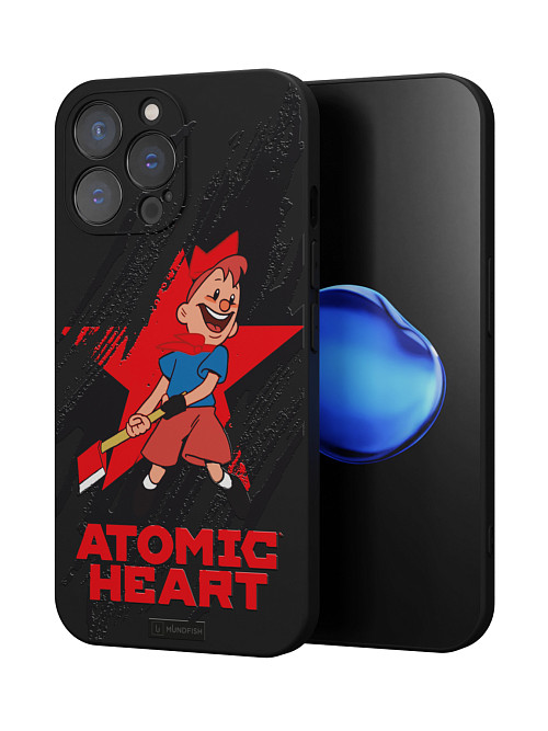 Силиконовый чехол для Apple iPhone 13 Pro Max "Atomic Heart: Пионер"