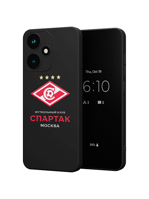 Силиконовый чехол для Infinix HOT 30 (4G) "ФК Спартак Москва"