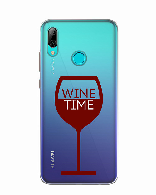Силиконовый чехол для Honor 10 Lite (2019) Wine time