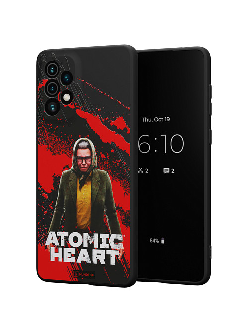 Силиконовый чехол для Samsung Galaxy A73 (5G) "Atomic Heart: Баба Зина"