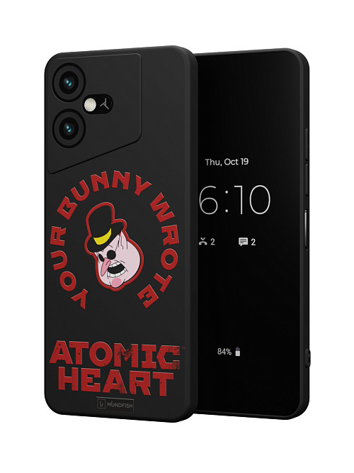 Силиконовый чехол для Tecno Pova Neo 3 "Atomic Heart: Капиталист"