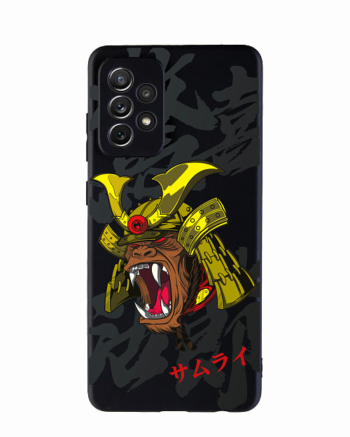 Силиконовый чехол для Samsung Galaxy A72 "Samurai Kong"