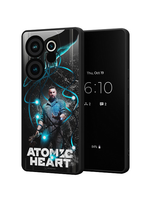 Силиконовый чехол для Tecno Camon 20 premier "Atomic Heart: ХРАЗ"