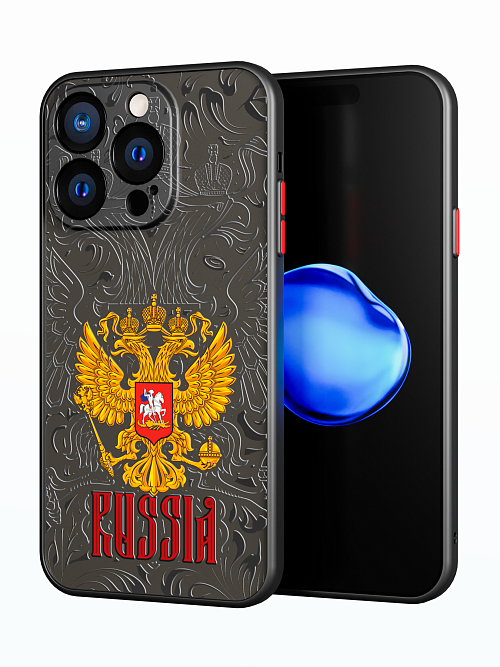 Противоударный чехол для Apple iPhone 14 Pro "Россия"