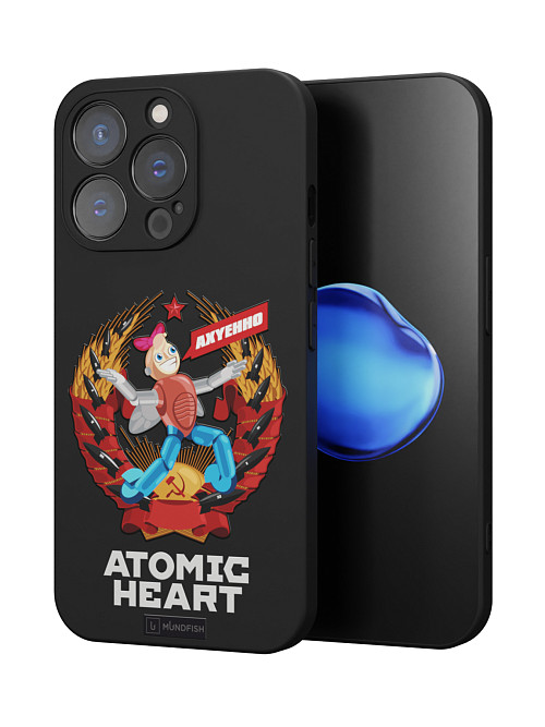 Силиконовый чехол для Apple iPhone 15 Pro "Atomic Heart: Dixie"