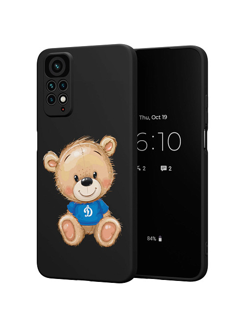 Силиконовый чехол для Xiaomi Redmi Note 11S (4G) "Динамо: Плюшевый медвежонок"