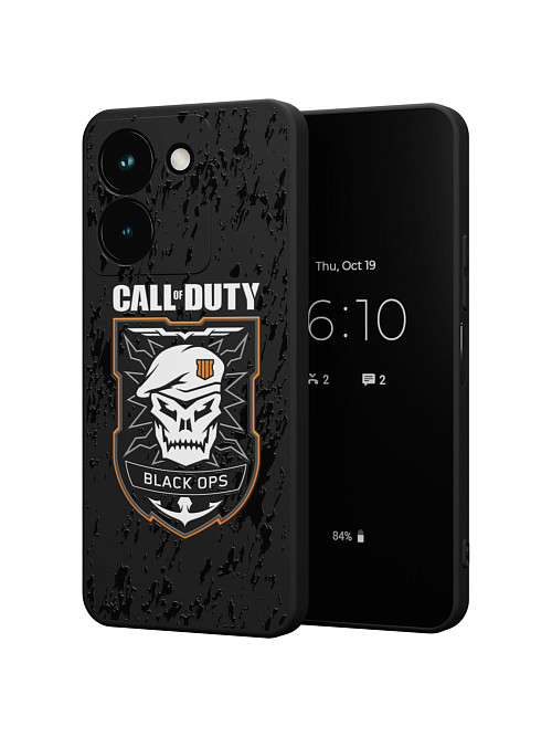 Силиконовый чехол для Vivo Y36 (4G) "NOVEL: Call of Duty"