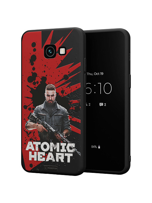 Силиконовый чехол для Samsung A5 2017 "Atomic Heart: Майор Нечаев"