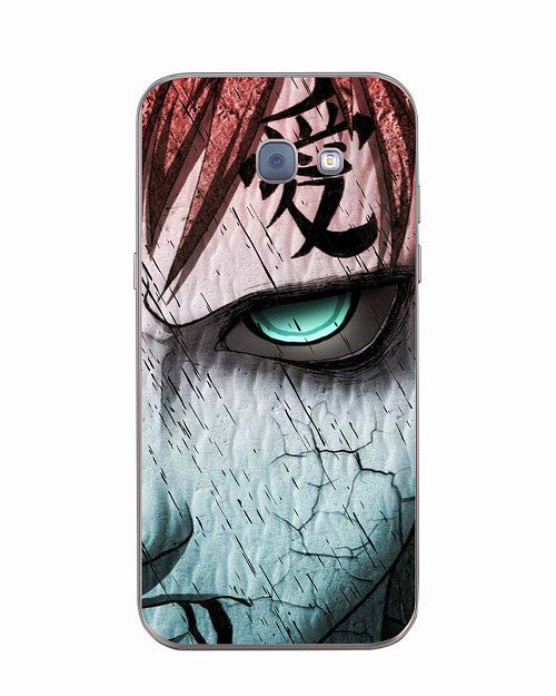 Силиконовый чехол для Samsung Galaxy A5 (2017) Naruto Shippuden - Gaara grimm face