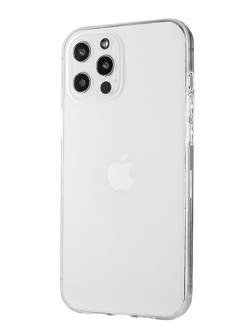Силиконовый чехол для Apple iPhone 12 Pro Max Прозрачный