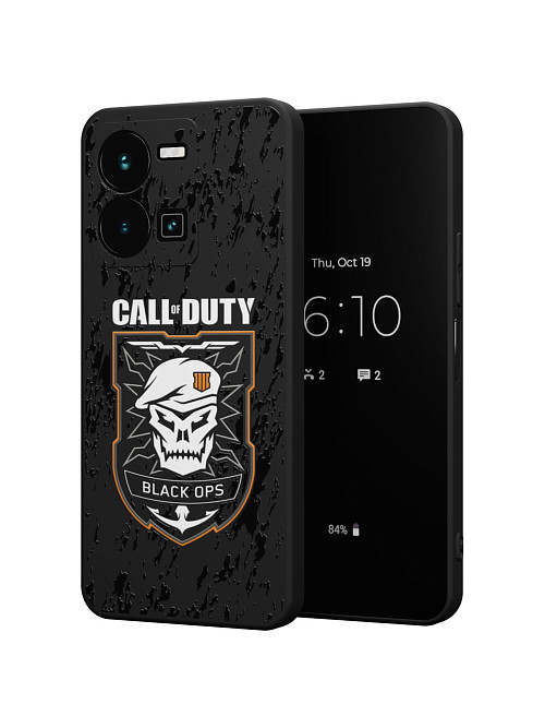 Силиконовый чехол для Vivo Y35 (4G) "NOVEL: Call of Duty"