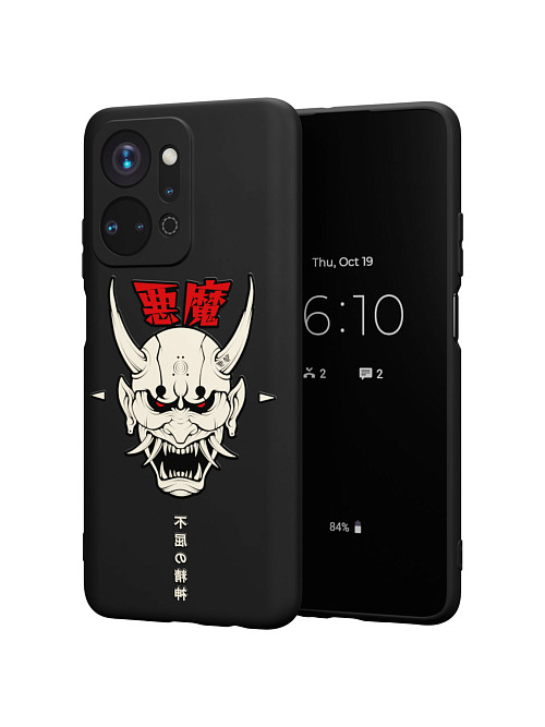 Силиконовый чехол для Honor X7a "Demon"