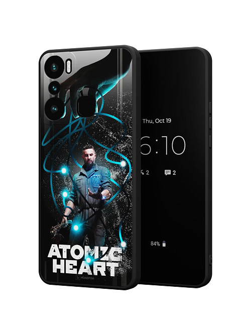 Силиконовый чехол для Infinix Hot 20i "Atomic Heart: ХРАЗ"