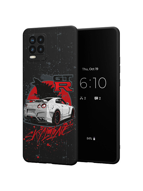 Силиконовый чехол для realme 8 "Nissan SKYLINE GTR"