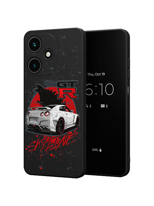 Силиконовый чехол для Infinix Hot 30i "Nissan SKYLINE GTR"