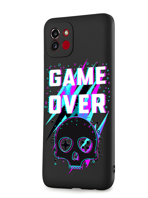 Силиконовый чехол для Samsung Galaxy A03 Game over