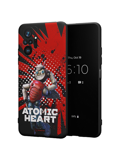 Силиконовый чехол для Xiaomi Redmi Note 10 Pro "Atomic Heart: Дикси"