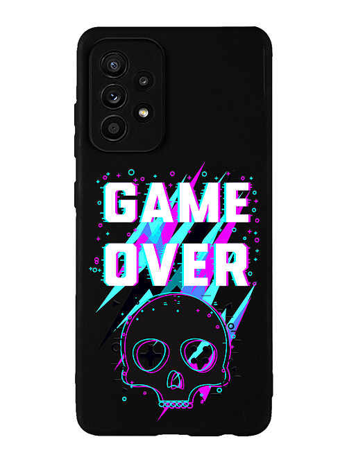 Силиконовый чехол для Samsung Galaxy A73 (5G) Game over