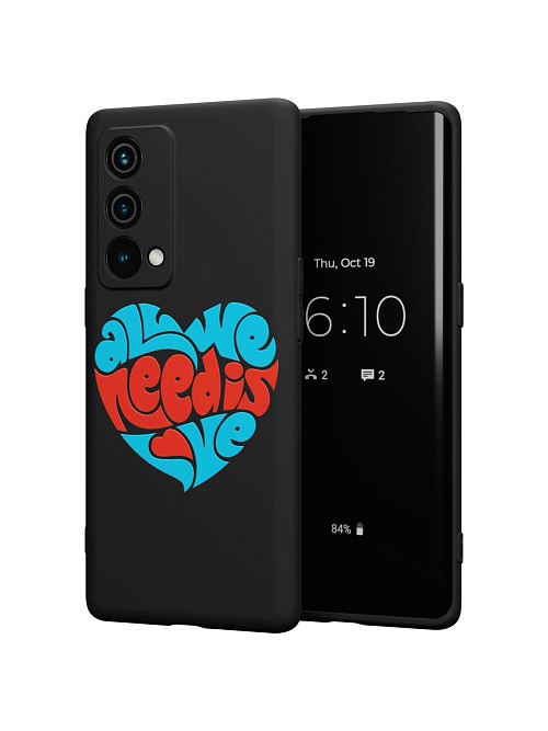 Силиконовый чехол для Realme GT Master Edition "All we needs love"