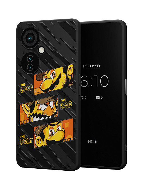 Силиконовый чехол для OnePlus Nord CE 3 Lite (5G) "NOVEL: Good Bad Ugly"