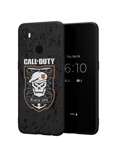 Силиконовый чехол для OPPO A53 (2020) "NOVEL: Call of Duty"