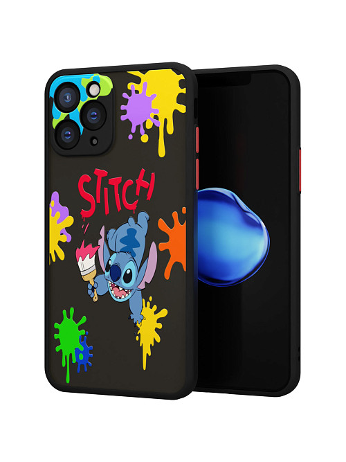 Противоударный чехол для Apple iPhone 11 Pro "NOVEL: Stitch paints"