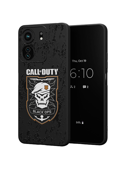 Силиконовый чехол для Xiaomi Redmi 13C "NOVEL: Call of Duty"