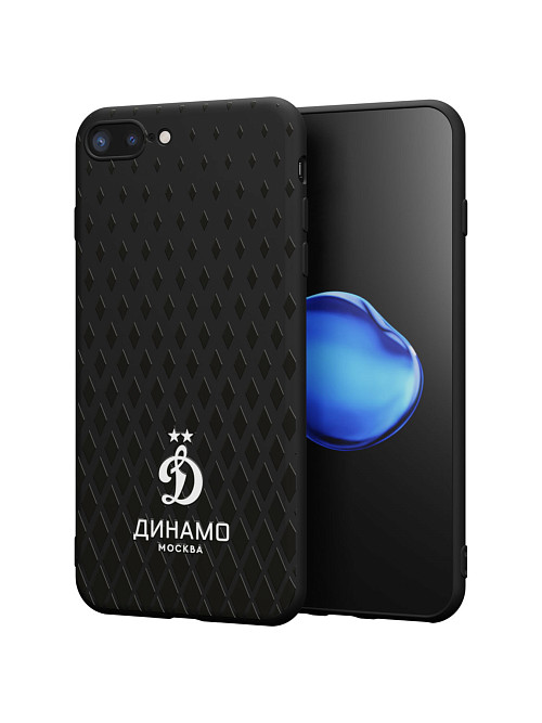 Силиконовый чехол для Apple iPhone 7 Plus "Динамо: Символика клуба"