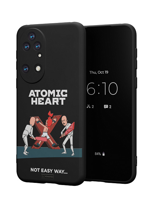 Силиконовый чехол для Huawei P50 "Atomic Heart: Not Easy Way"