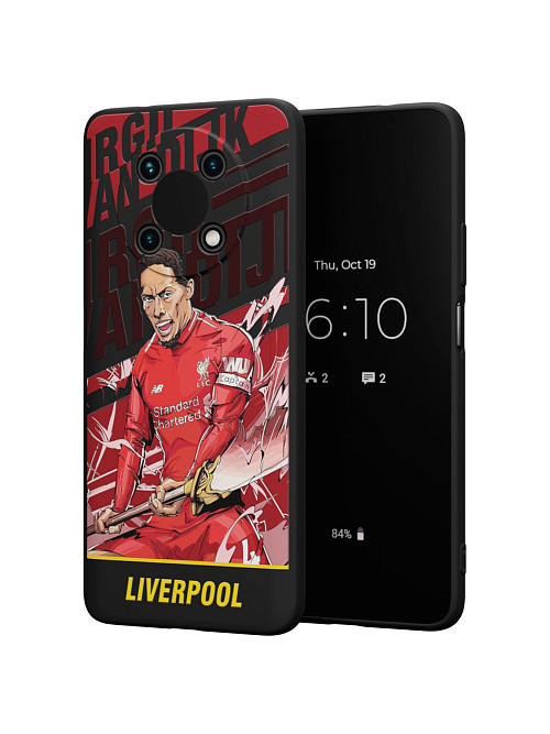 Силиконовый чехол для Huawei Nova Y90 "NOVEL: Liverpool"