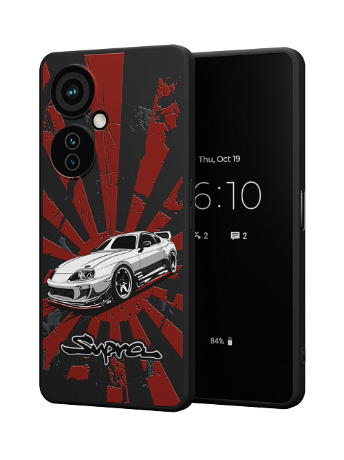 Силиконовый чехол для OnePlus Nord CE 3 Lite (5G) "Тойота Супра"
