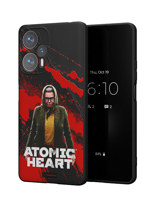 Силиконовый чехол для Poco F5 "Atomic Heart: Баба Зина"