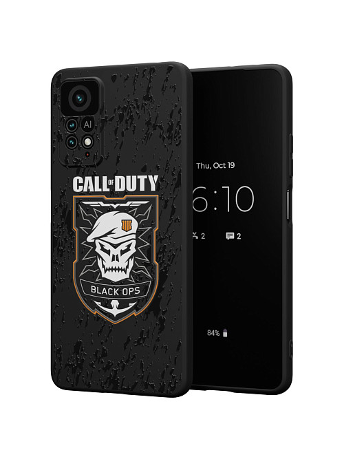 Силиконовый чехол для Xiaomi Redmi Note 11 Pro (4G) "NOVEL: Call of Duty"